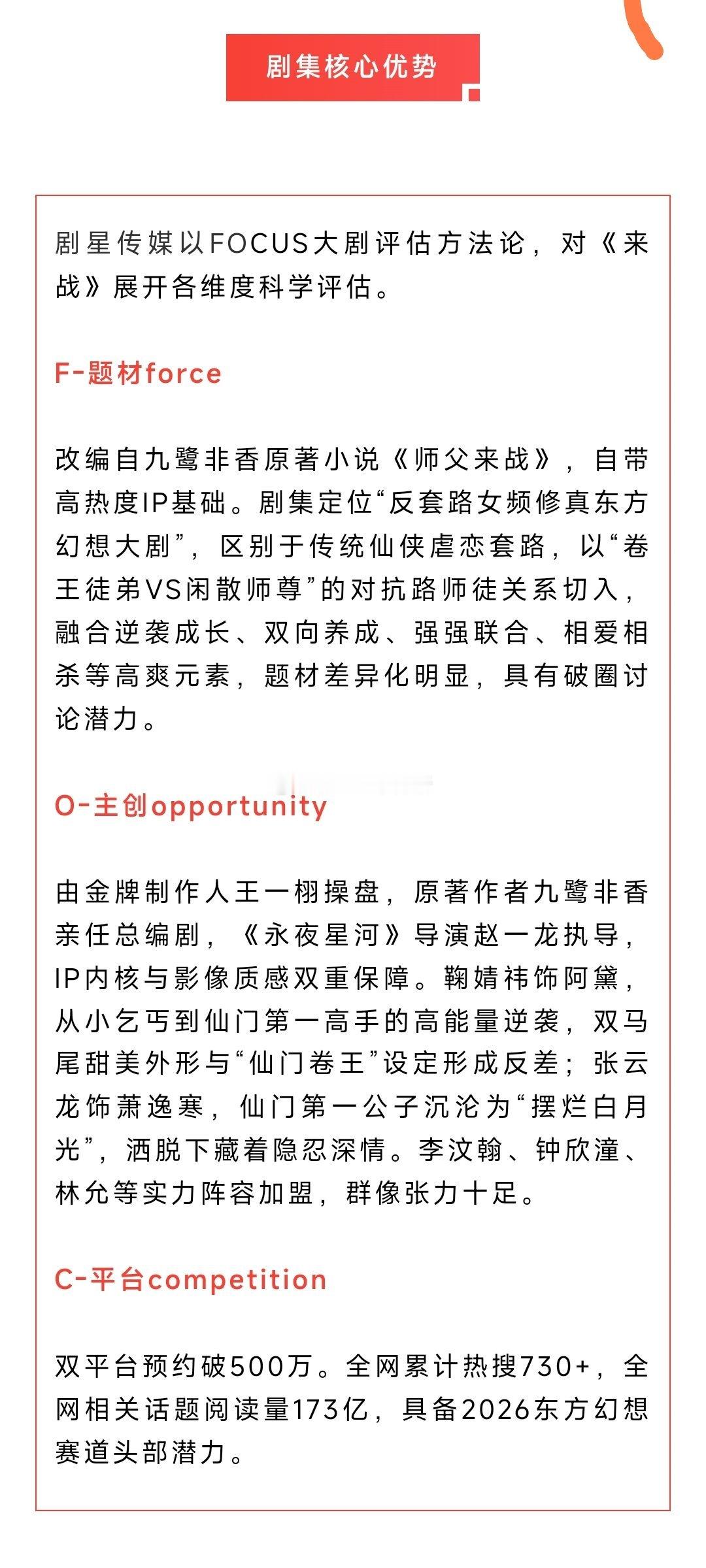 鞠婧祎张云龙《来战》招商看点，【播出时间】预计8月-9月，腾讯爱奇艺F-题材改