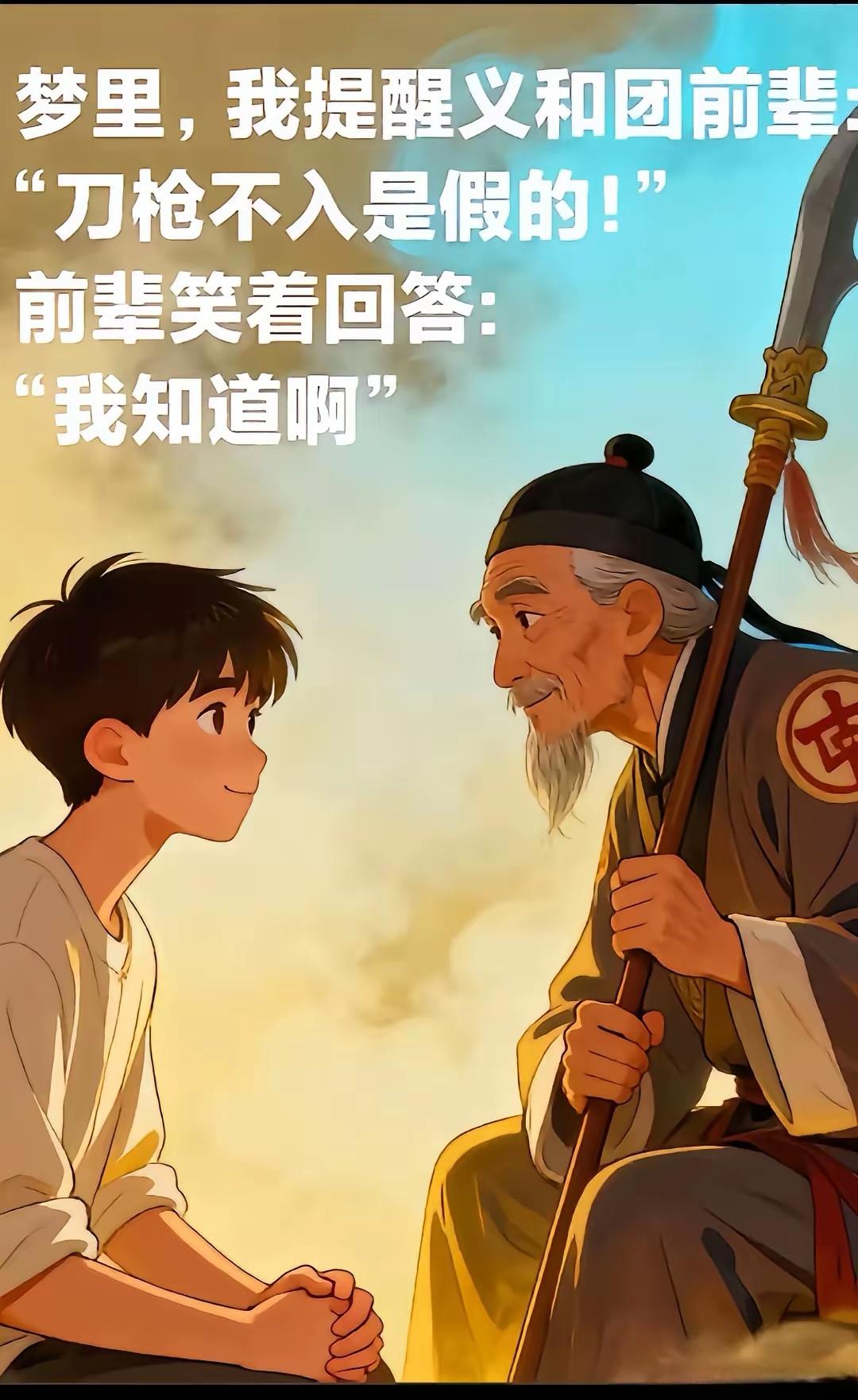 想起来了，刘慈欣的作品，带有义和团的深深烙印。义和团：“我知道刀枪不入是假的啊