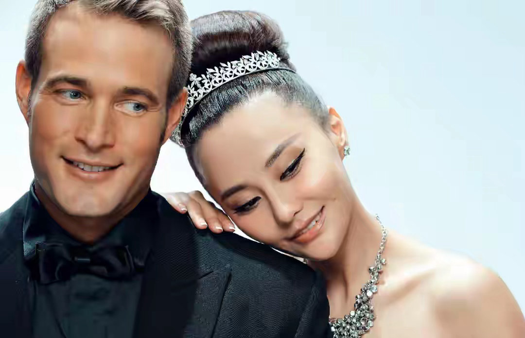 马雅舒庆结婚16周年，外国老公显老胖到200斤，儿女又高又好看