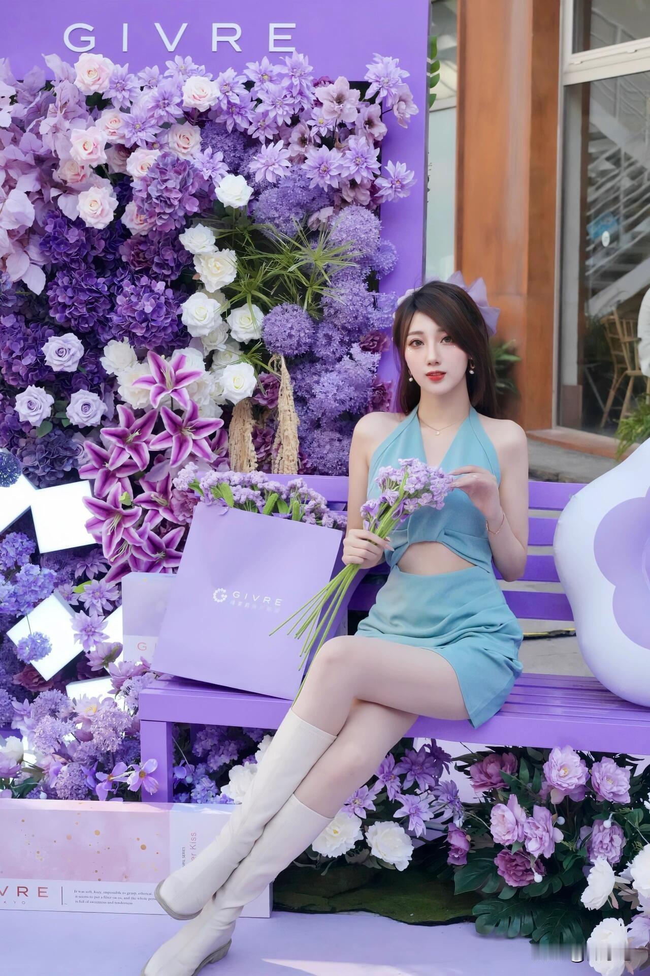 在安福路的“美妙绮遇”💜如果你在安福路逛到这片紫色花海那恭喜你！要有好运“