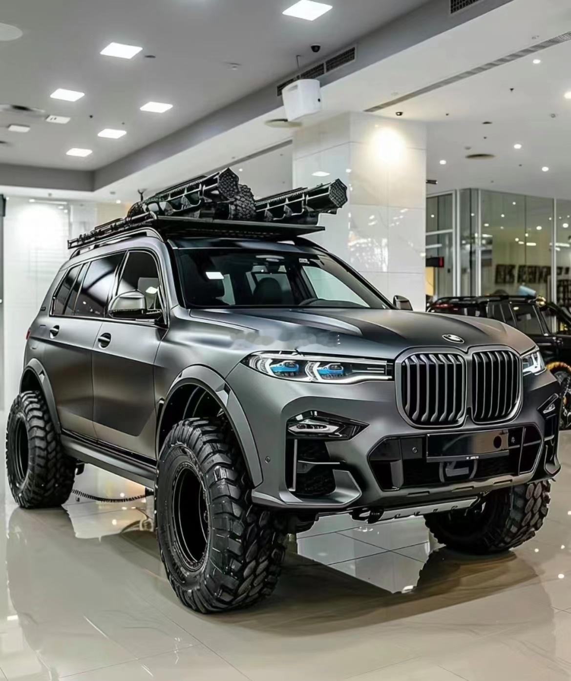 宝马X7步战车~~~海阔试车超话​​​
