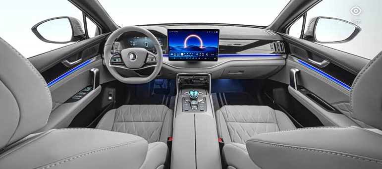 比亚迪唐DM-i7座真实体验它是2+3+2的座椅布局，第二排座椅可以手动前移一