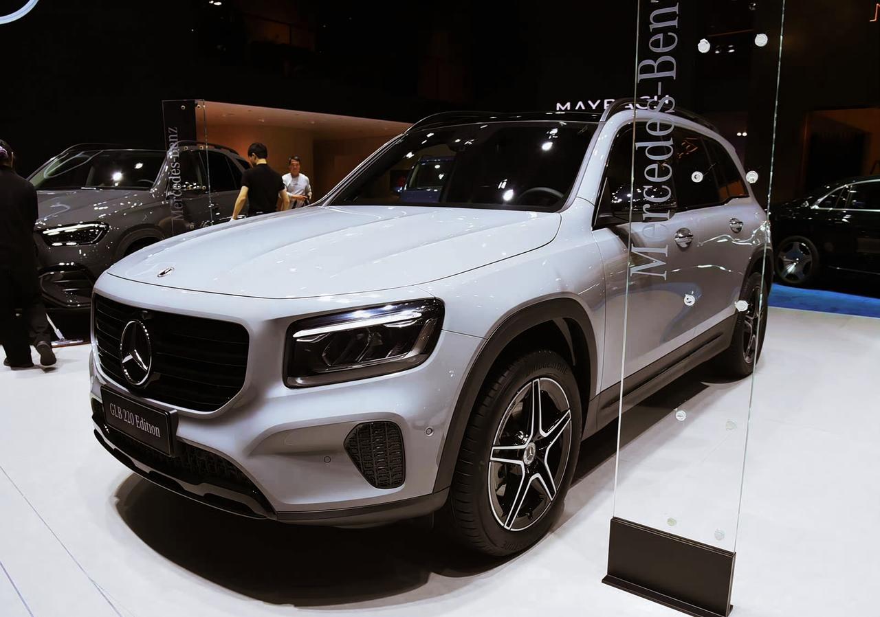 奔驰GLB220典藏版上市，大五座SUV+夜色组件在广州车展上正式发售新增