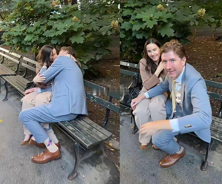 纽约律师和女下属公园亲热婚外情曝光，刚联手帮奥特曼赢马斯克