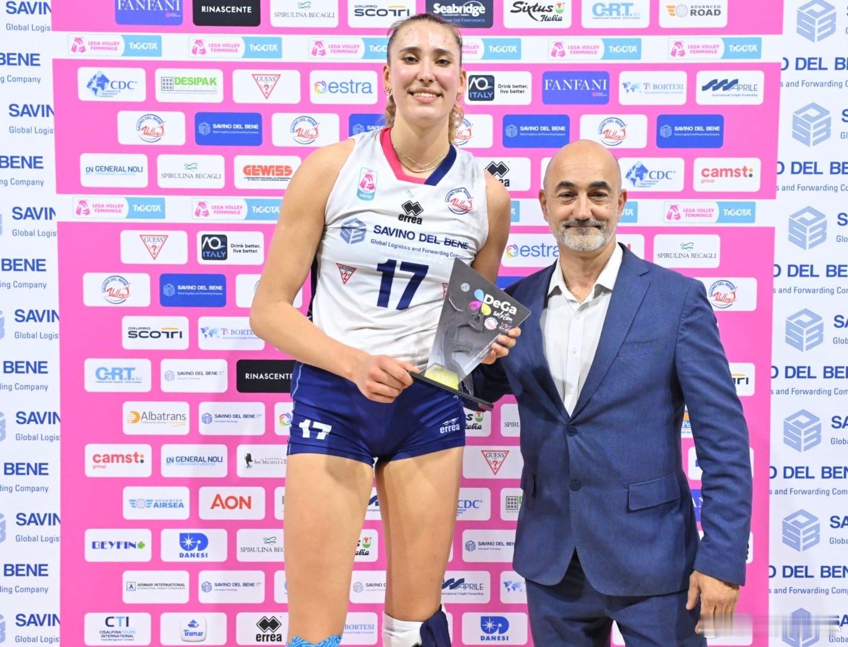 【斯坎迪奇3-1佩鲁贾，安娃22分MVP】世界女排新闻2025意大利女排联赛