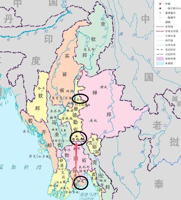 缅甸仰光迁都到内比都是太正确了！绝大多数把首都放在海边的国家，都面临着极大的