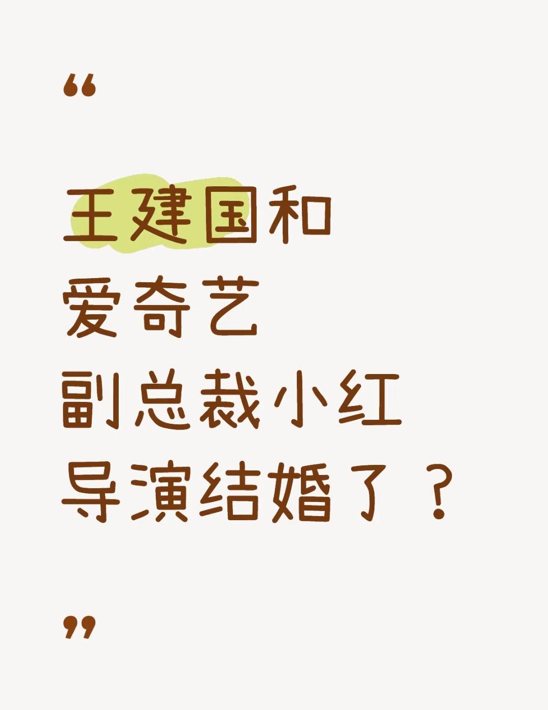 没想到有一天王建国嫁入豪门，王建国很好，但是不值得这么好啊！我本以为这个爱奇艺副