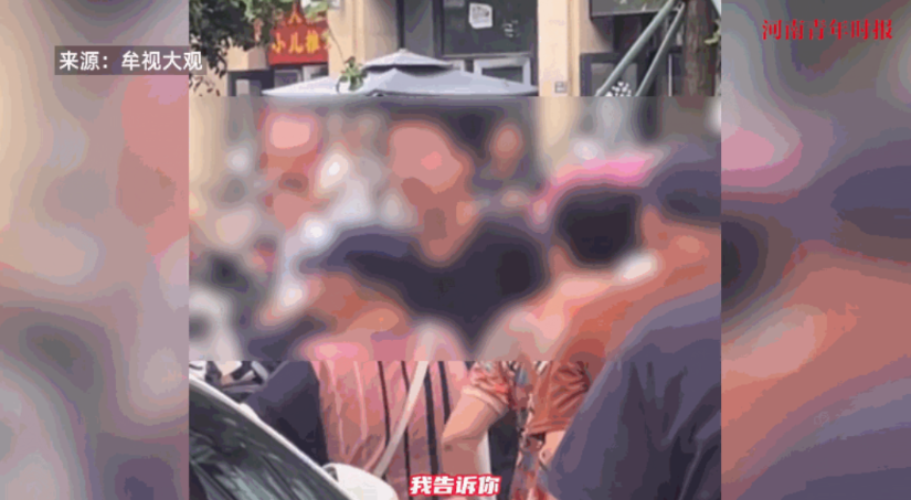 “大快人心！”7月3日，四川，一外卖员在送餐时，前方突然出现一个乱跑的小孩子，外