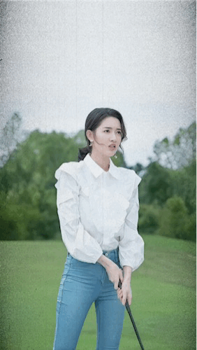 王玉雯不就是在打高尔夫吗，为啥那么多人看了一遍又一遍？拥有好身材是一种什么感觉和