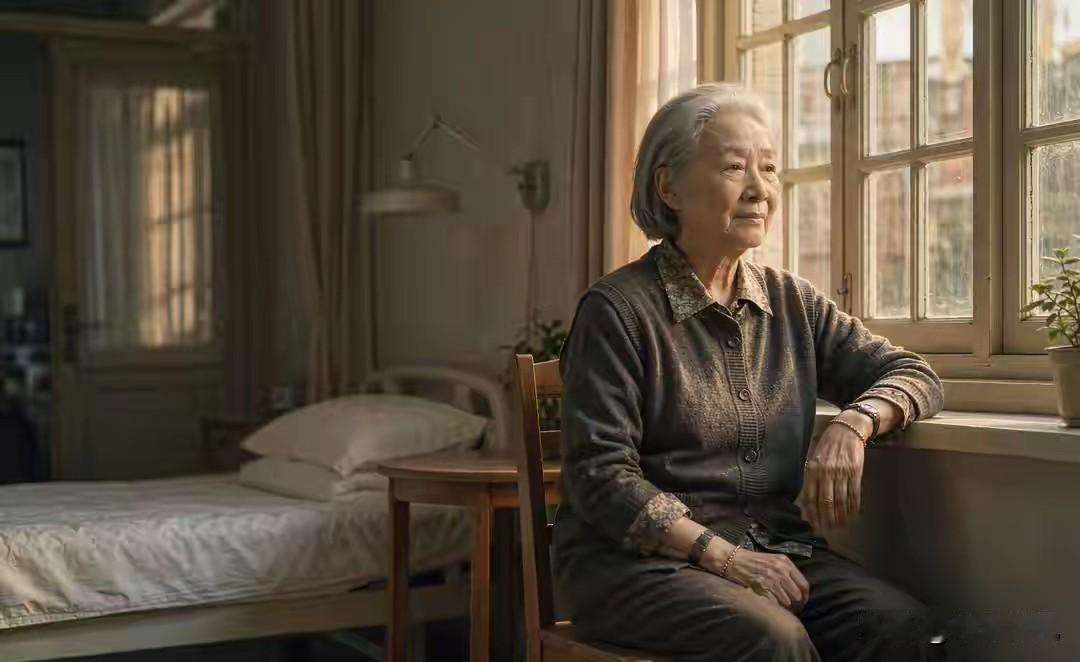 82岁母亲自费住养老院，临终一句话：生前不养，死后无继老人姓陈，年轻的时候