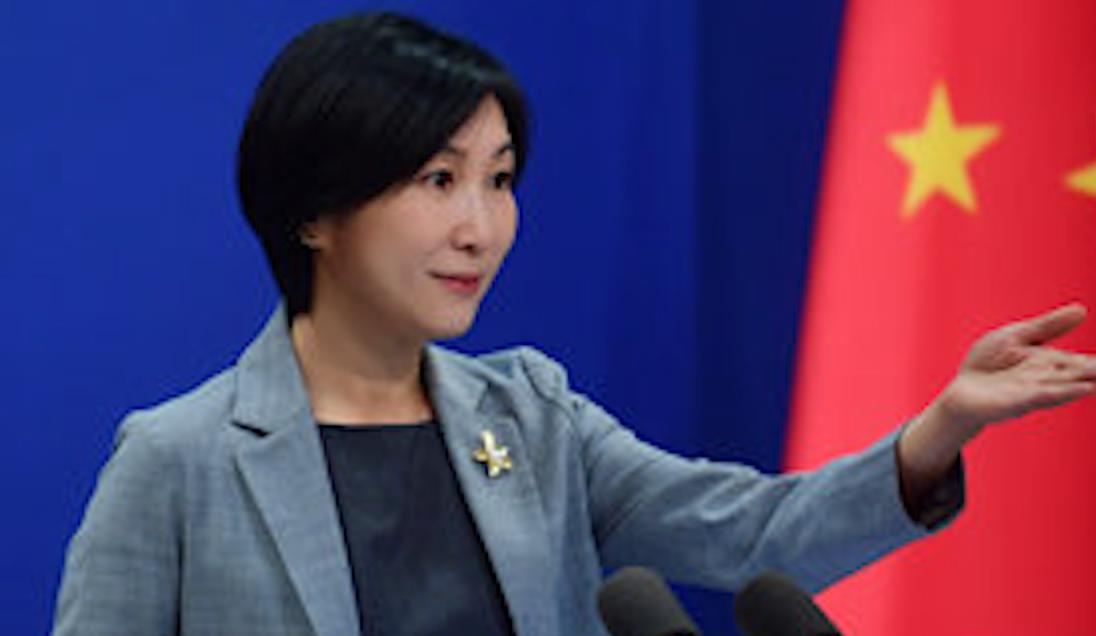 9月7日外交部蓝厅例行记者会上，法新社记者那个急切提问和发言人毛宁那淡淡的回应，