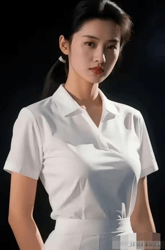 她好美啊，有史以来最美的一个女主持人，优雅，知性，仪态永远那么端庄，她是典型的东