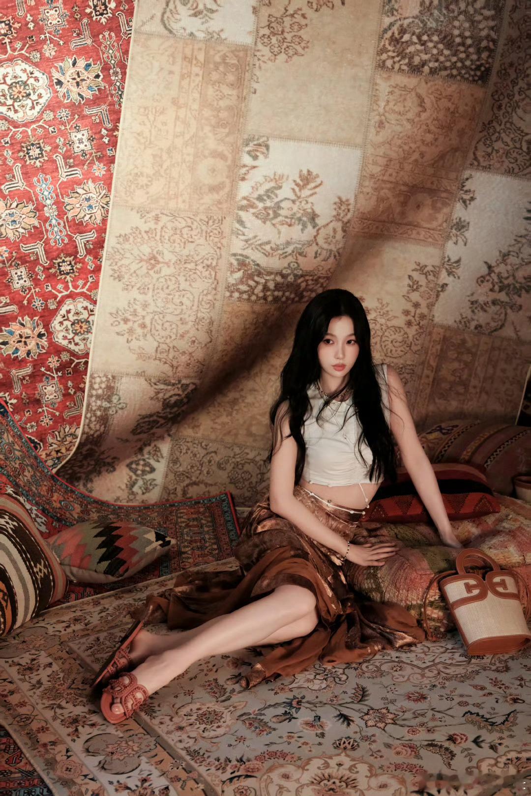 【虞书欣波西米亚风造型】欣欣每次都是有效造型！这个波西米亚风复古浪漫又随性虞书