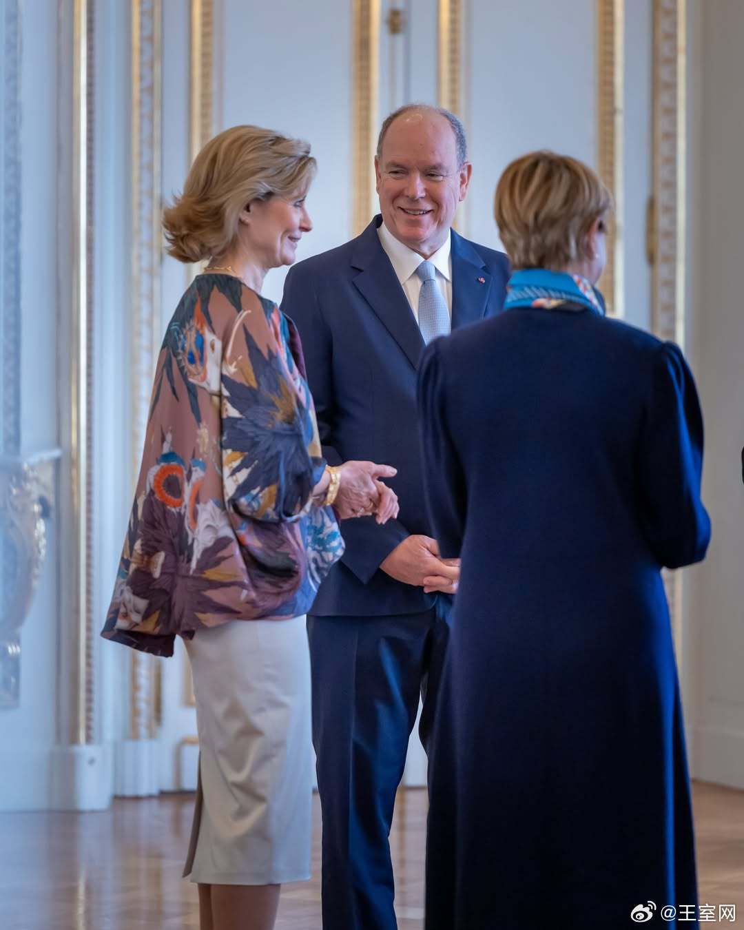摩纳哥王室🇲🇨3月12日，阿尔贝亲王接见菲律宾、芬兰、冰岛、瑞典、马耳他主