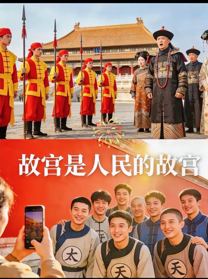 故宫这股妖风，几百个贝勒皇子，几千个娘娘格格，这回碰上硬茬了，一群太平天国哥哥们