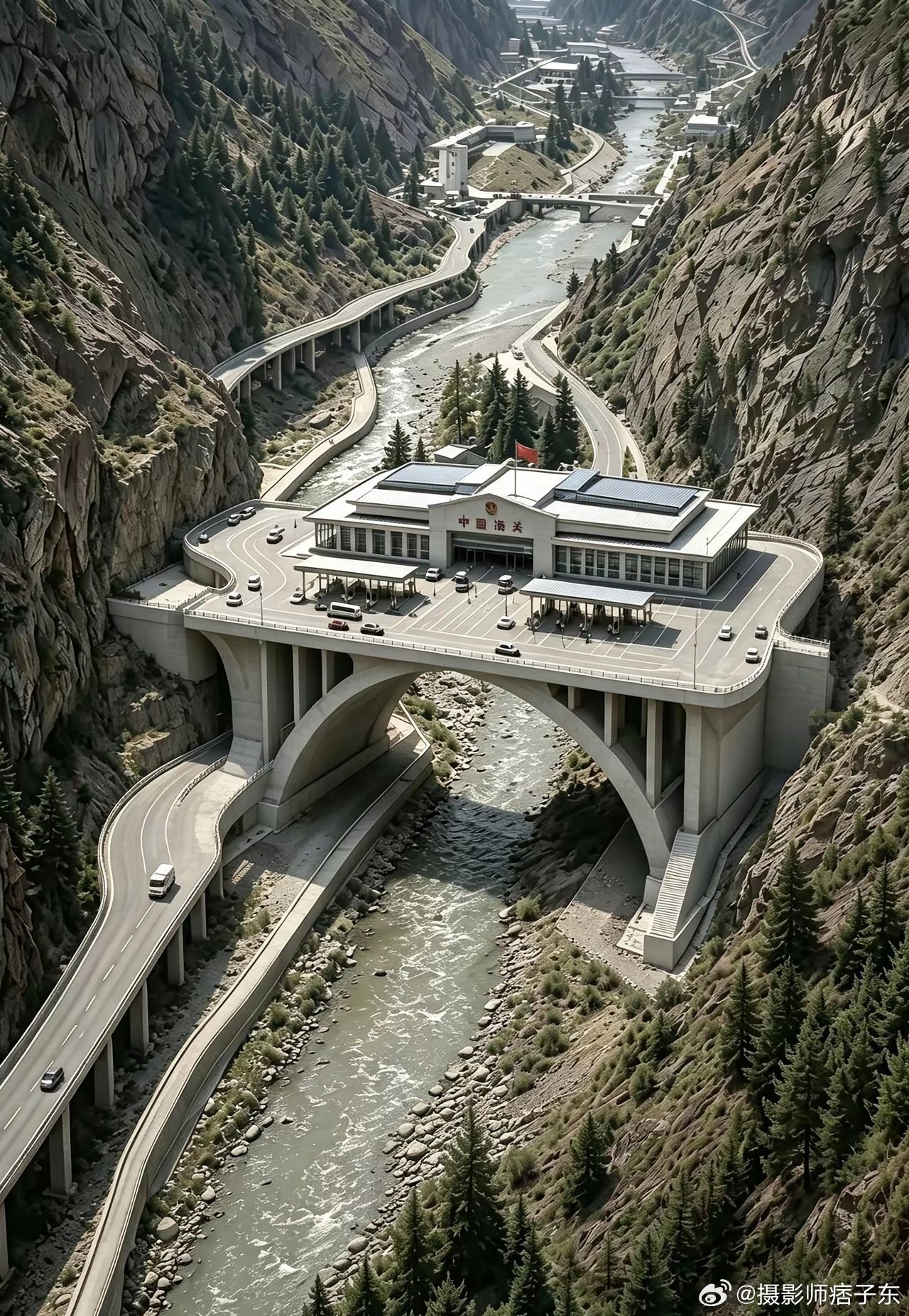 重型机械已抵达吉隆口岸大楼吉隆国门口岸重建方案建议，我收集了网友的智慧，先搭建一