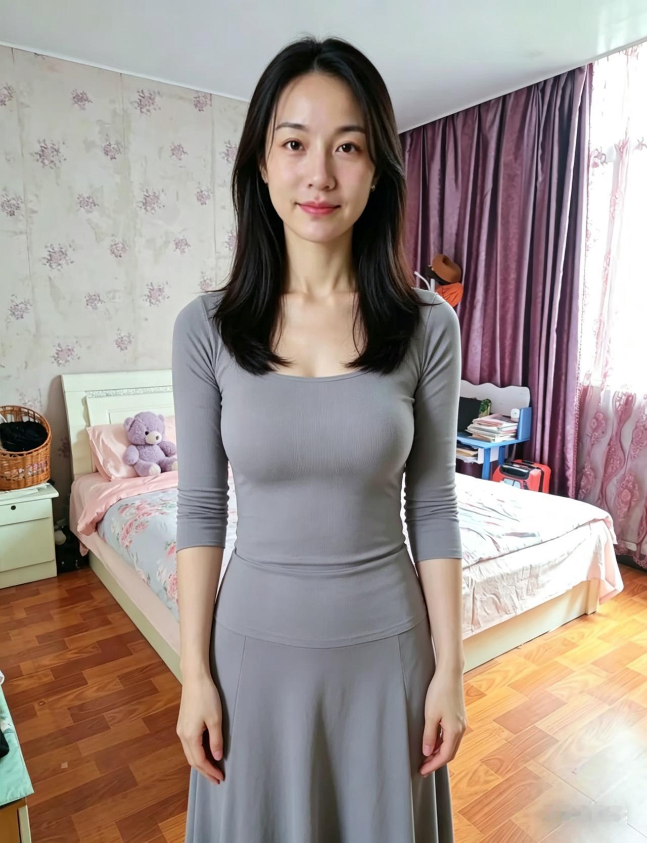 闲居一室自悠然，素袂轻衫意态妍。眼底清辉藏蕙质，人间绝色是清欢。