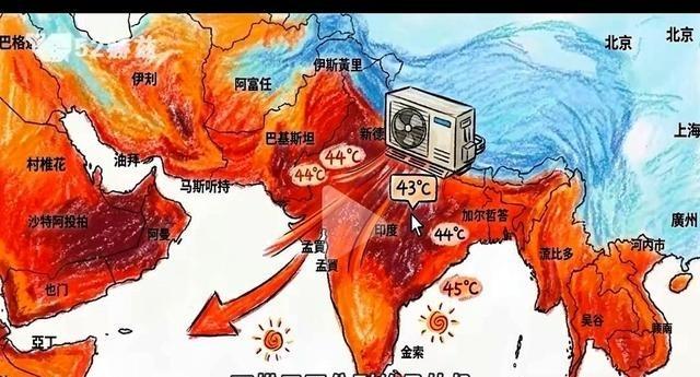 很多人说喜马拉雅山是道屏障，但忘了说，屏障是有正反面的。一面把西伯利亚的寒流死死