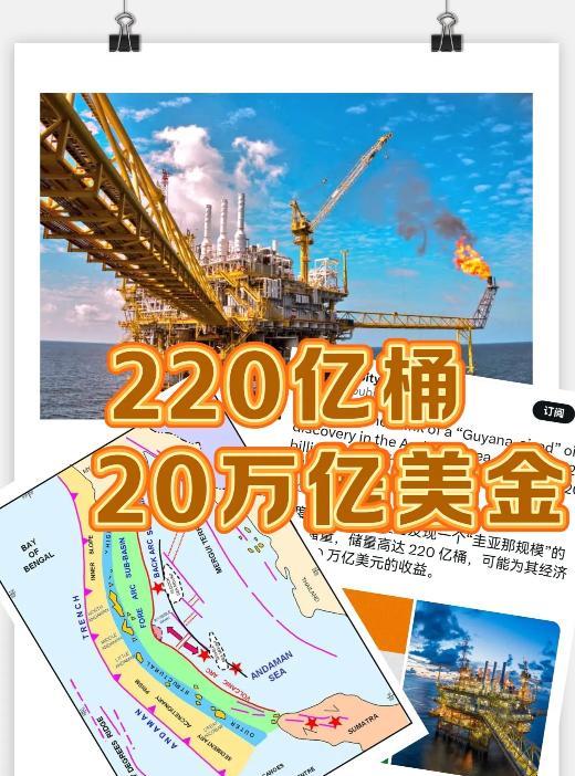 印度要发大财了？印度石油部长哈迪普·辛格·普里宣布，在安达曼海发现了一个储量高达