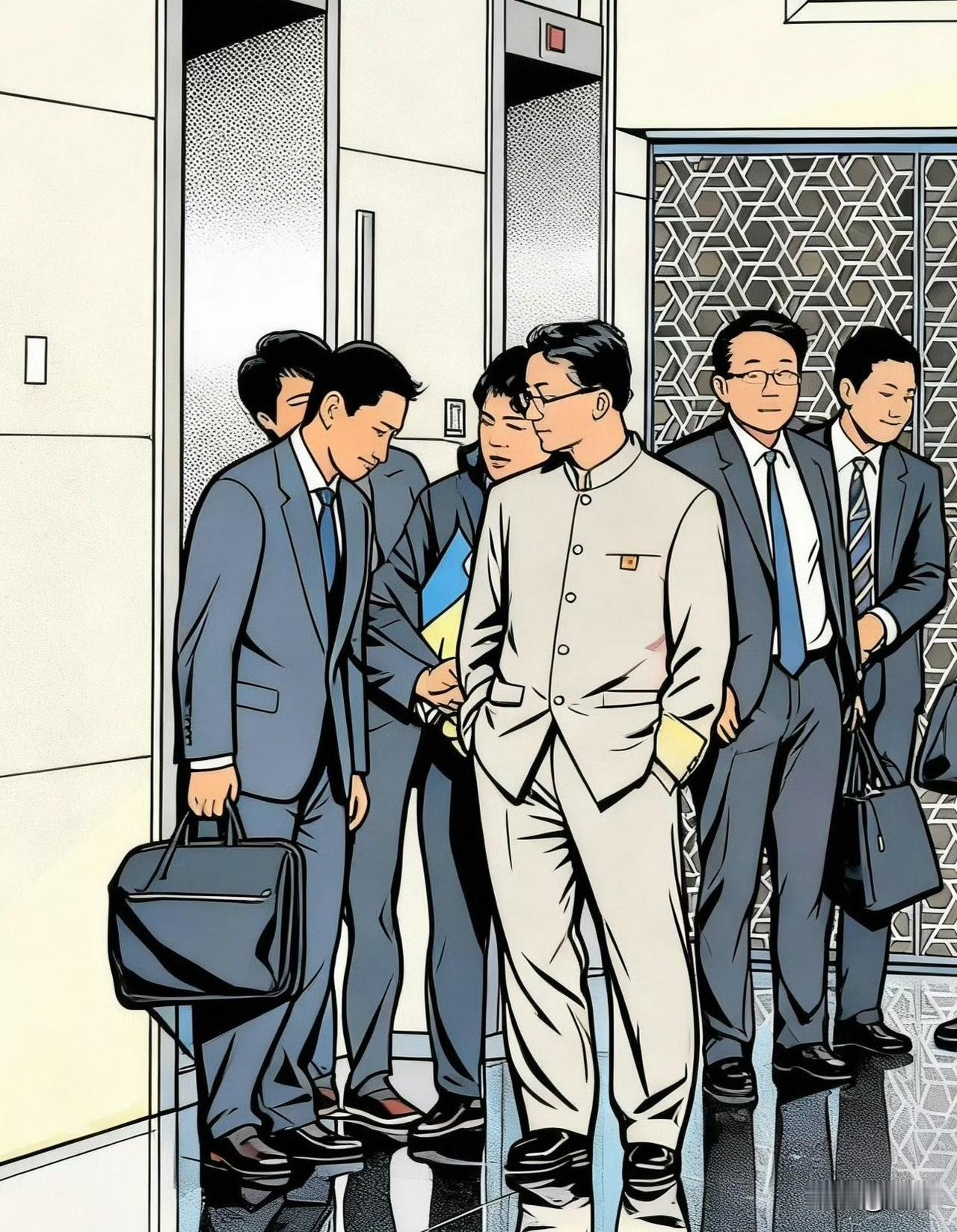 有人给这张照片取了个名字：新时代中国外交名场面《教·训》​图片当中，中方