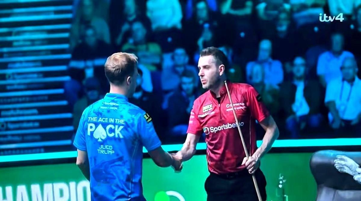 一场比赛里输赢不重要，真正让人心疼的是选手的状态。特鲁姆普在比赛中从3比1领