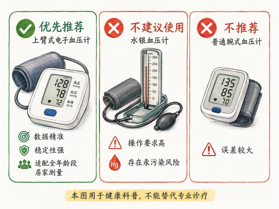 到底哪种兵压计测量血压准确？很多人测量血压不讲究测量工具，尤其有些家庭的血压测量