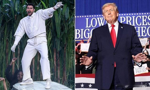 川普痛批超级碗中场秀，称波多黎各说唱歌手BadBunny有史以来最糟糕的表演之