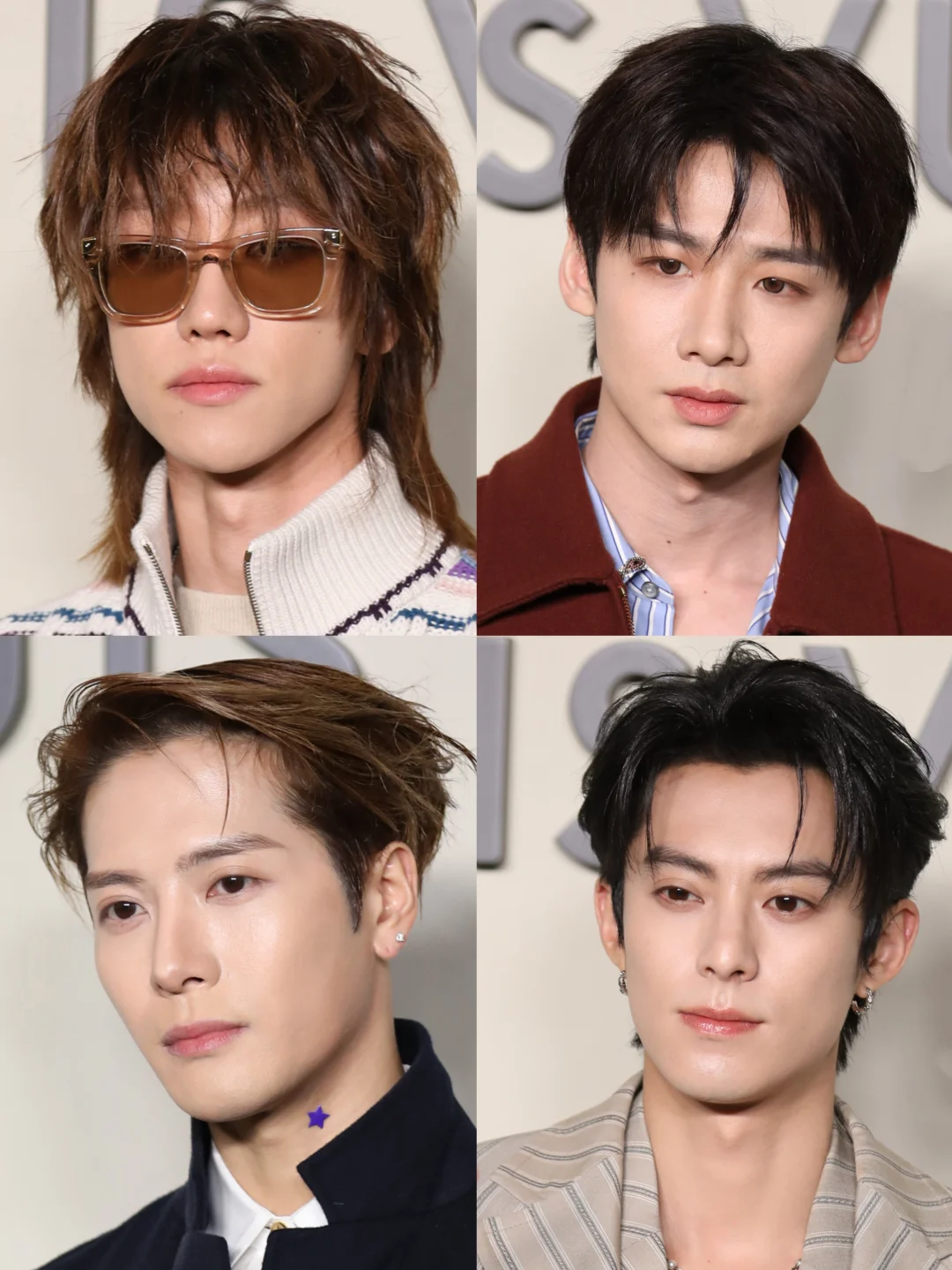 今日LV活动上的群星！