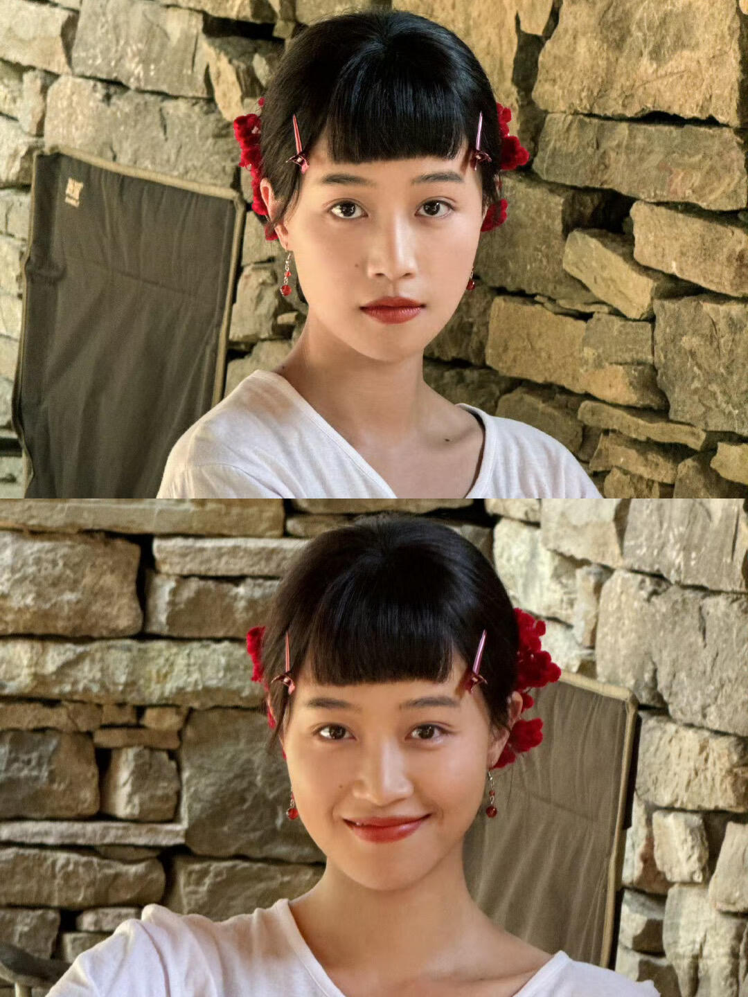 蓝盈莹很有中国传统女性那味儿~​​​