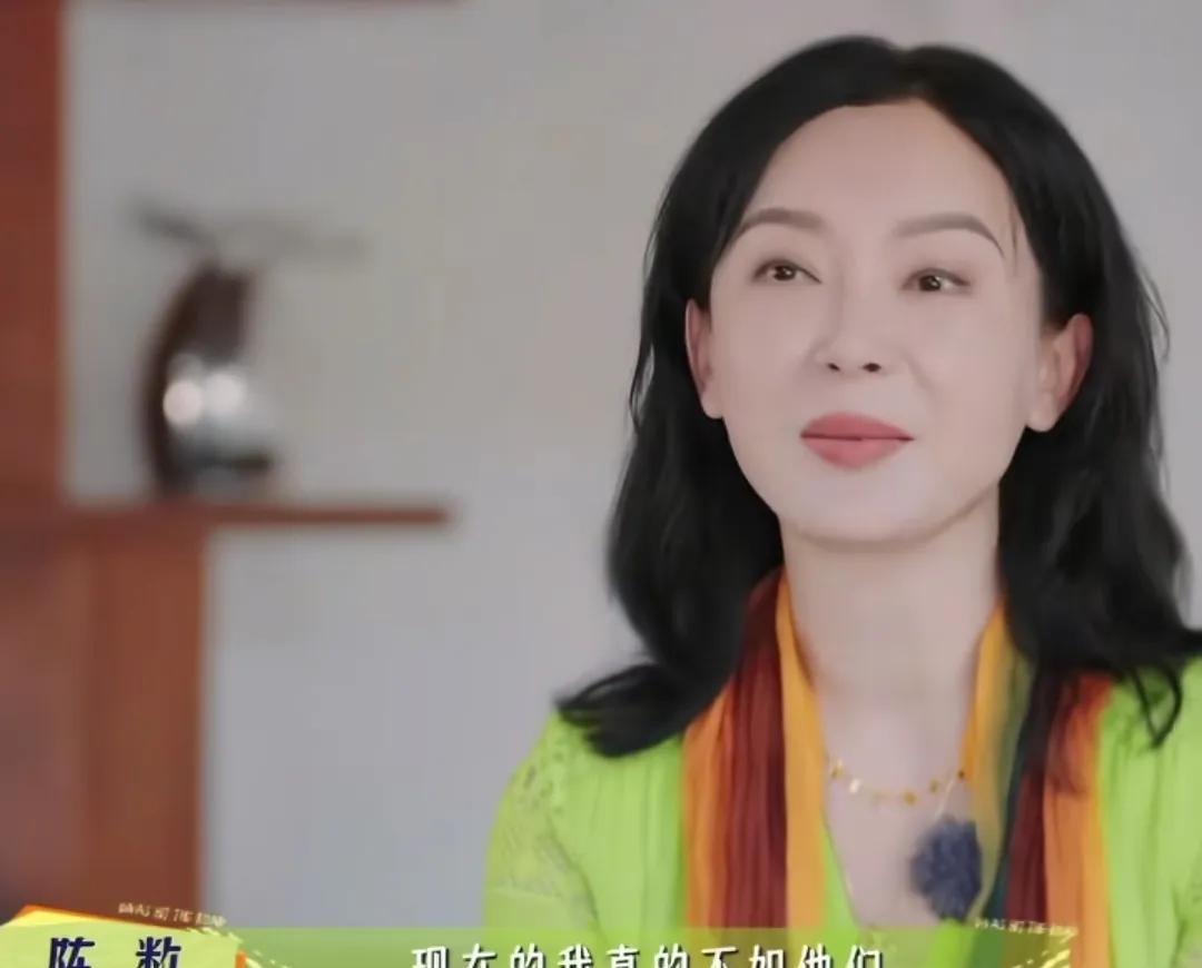 陈数承认自己的体能不如其他人，会有自卑感，陈数：“现在的我真的不如他们，在体能这