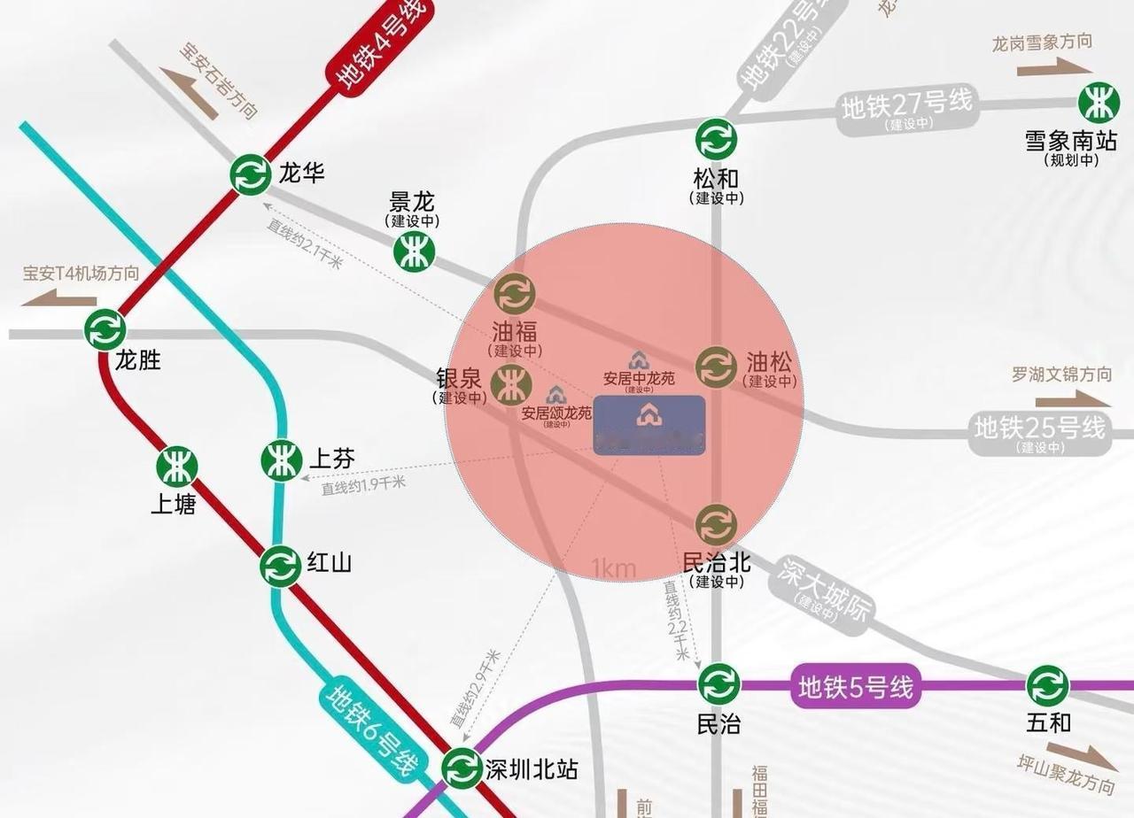 深圳地铁22/25/27号和深大线，最大赢家是谁？在深圳高速发展的城市蓝图中，