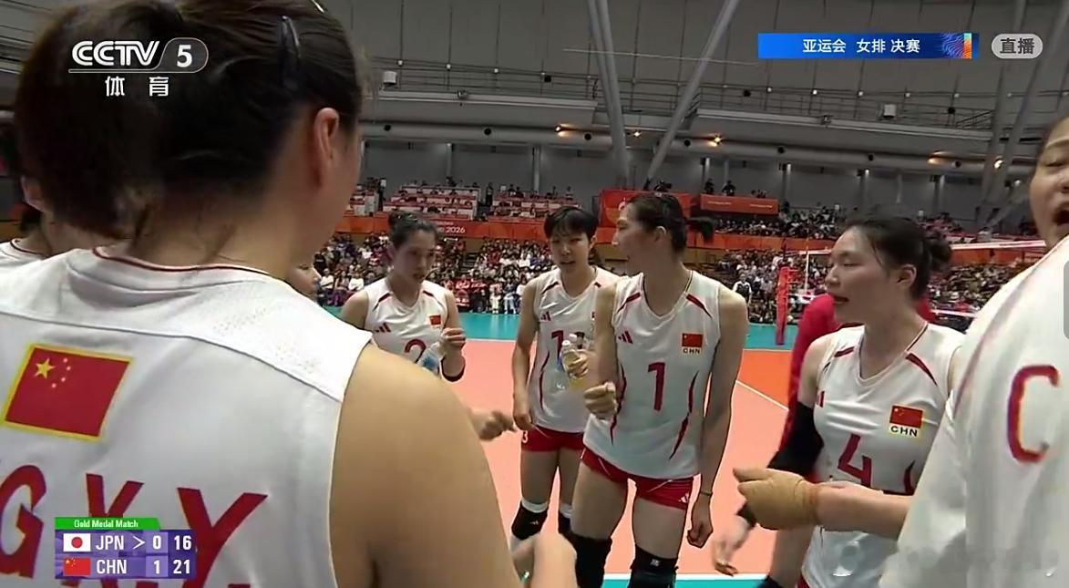 吴梦洁已经砍下15分（26扣14中1发）中国女排vs日本女排中国女排亚运会​​