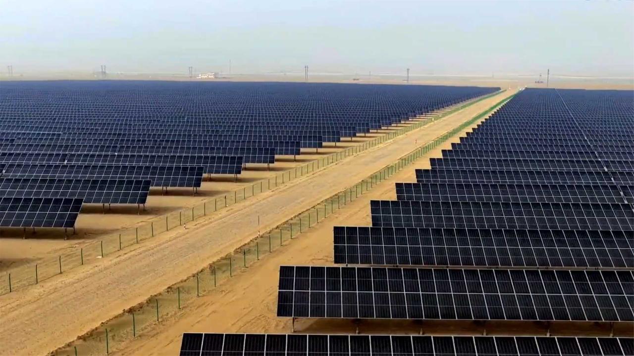 大唐十四师昆玉1GW光伏基地震撼亮相！新疆昆玉超级光伏项目启航