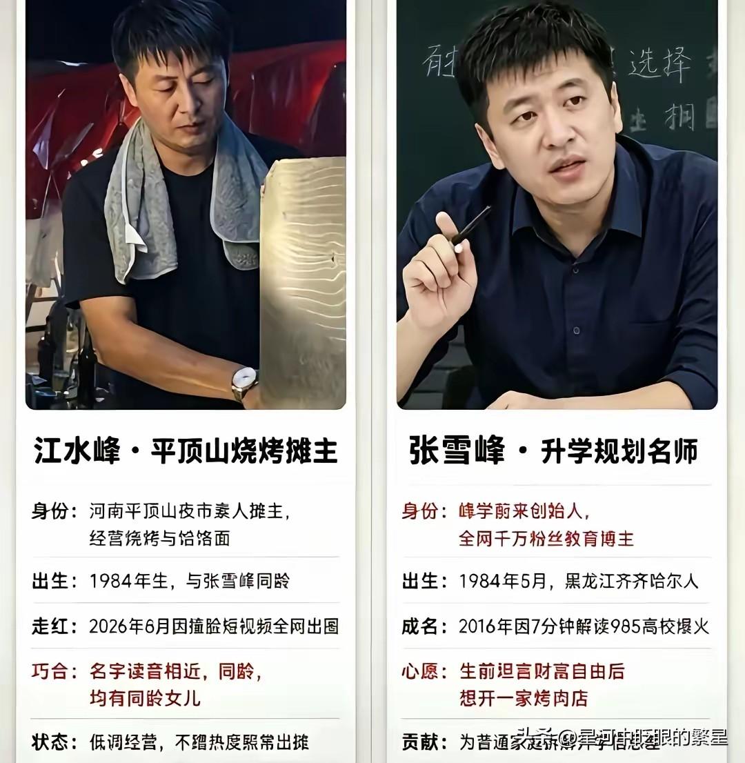 你可能不信，最近那个因为长得像张老师而爆火的烧烤师傅，根本不是网上传的那样。有