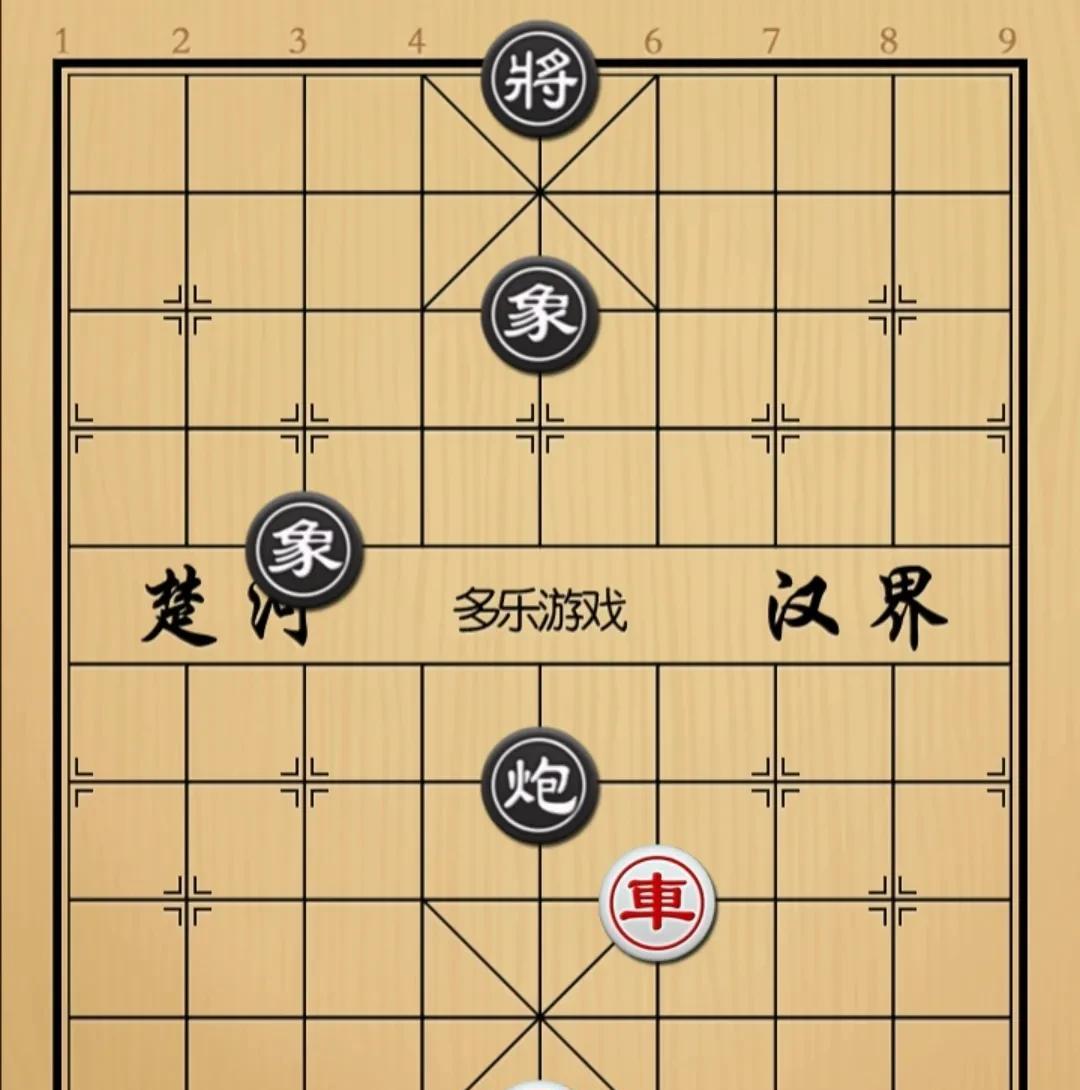 象棋：一俥对三子对方砲双象这看着和了如图红先手！红方就是一个干巴俥了，黑方