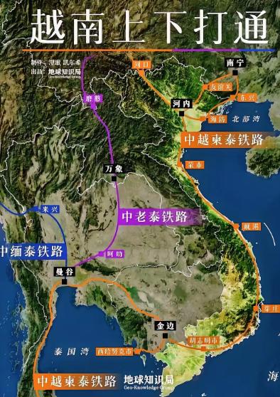 越南听闻中老铁路准备建复线，其实更急了！当初如果不是犹豫了一下，先答应建设泛亚铁