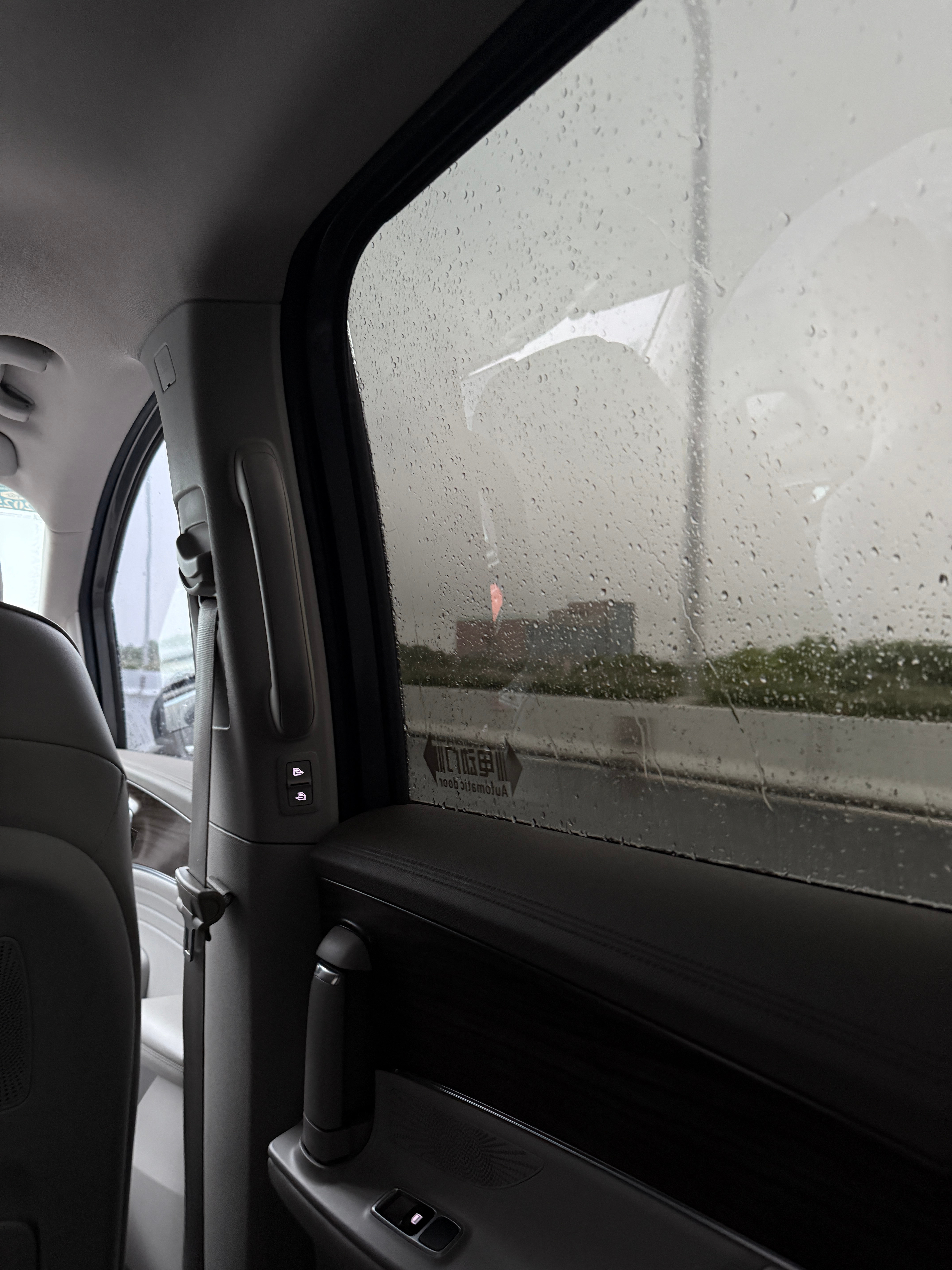 好恶心的梅雨季差点回不来接孩子们​​​
