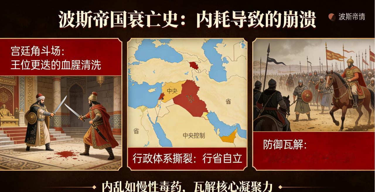 为什么内乱导致了波斯的衰落?翻开波斯帝国的衰亡史，你会惊讶地发现，击垮这个庞然