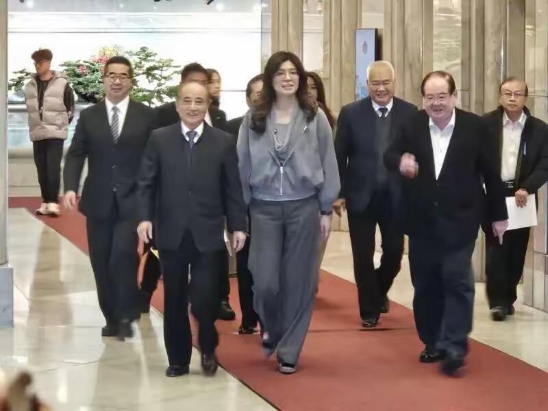 王金平赢了！郑丽文也赢了，可以说国民党也赢了！昨天郑丽文率领国民党的四位副主