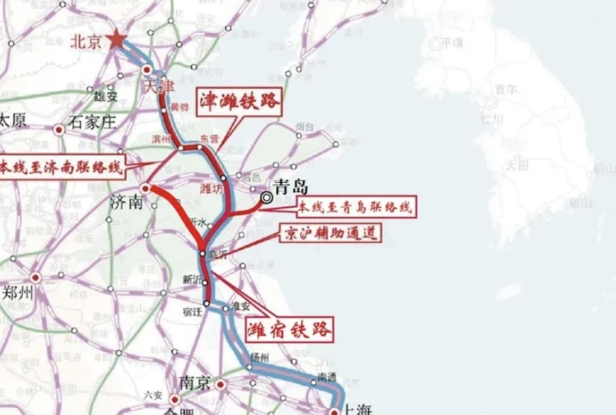 莱临高铁接入临沂枢纽有望与济滨高铁组合，形成京沪二线“新通道”。相比传统东线，莱