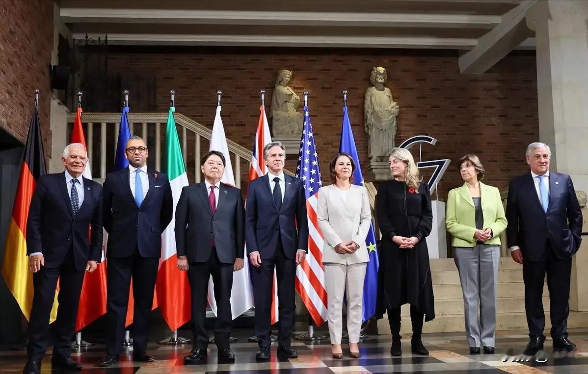G7外长会开两天，吵翻还甩锅！G7外长在加拿大开两天会，拉25国撑场却难掩