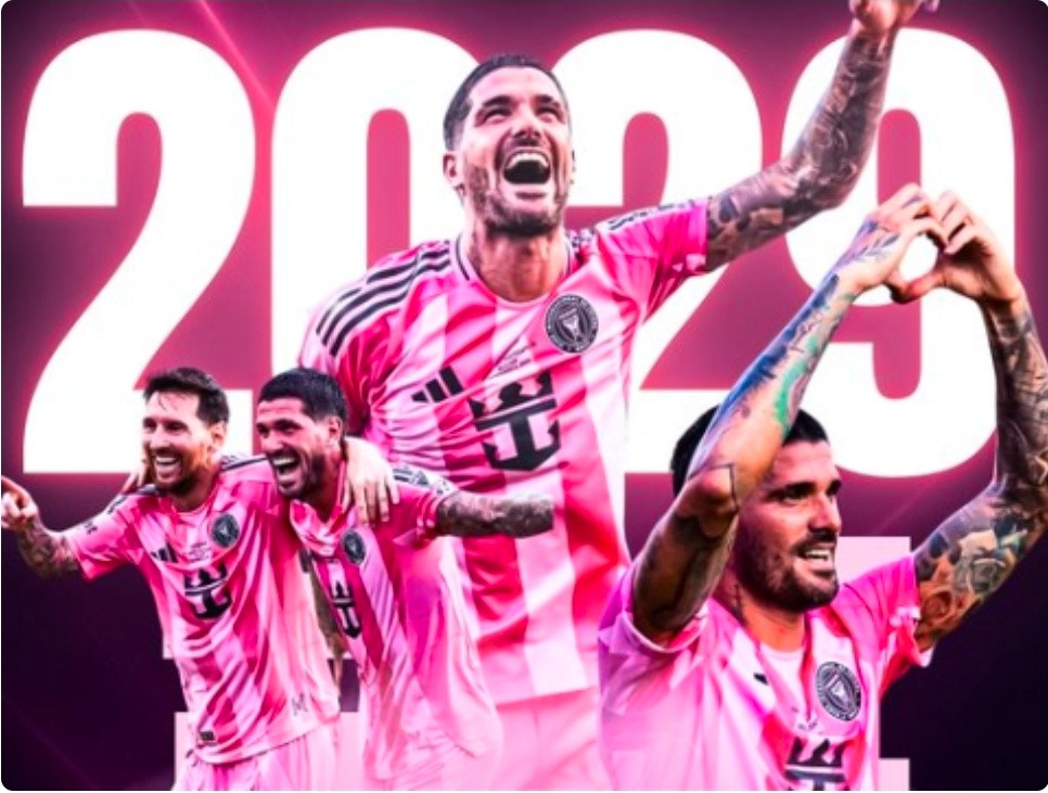 官方：迈阿密国际买断德保罗签约至2029年迈阿密国际俱乐部官方消息，执行买断德