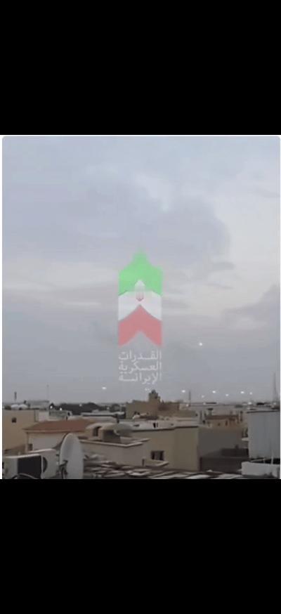 伊朗弹道导弹攻击巴林石油公司的时候，巴林防空部队发射“爱国者”PAC-3防空导弹