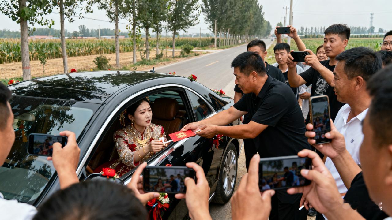 河北婚车遭陌生人强索红包:习俗变味引众怒,报警维权成共识近日,河北一对新人