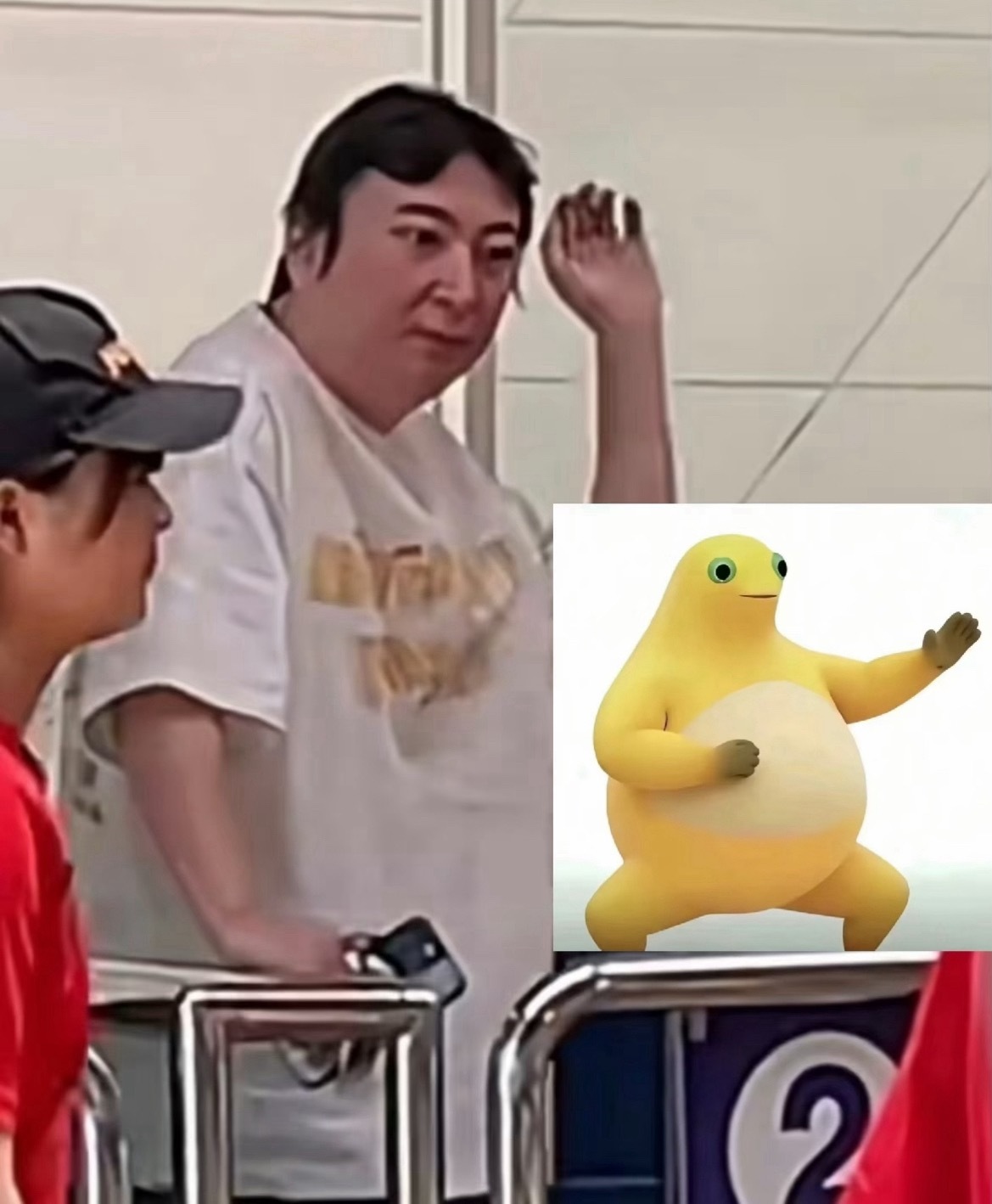 王思聪怎么胖成奶龙了