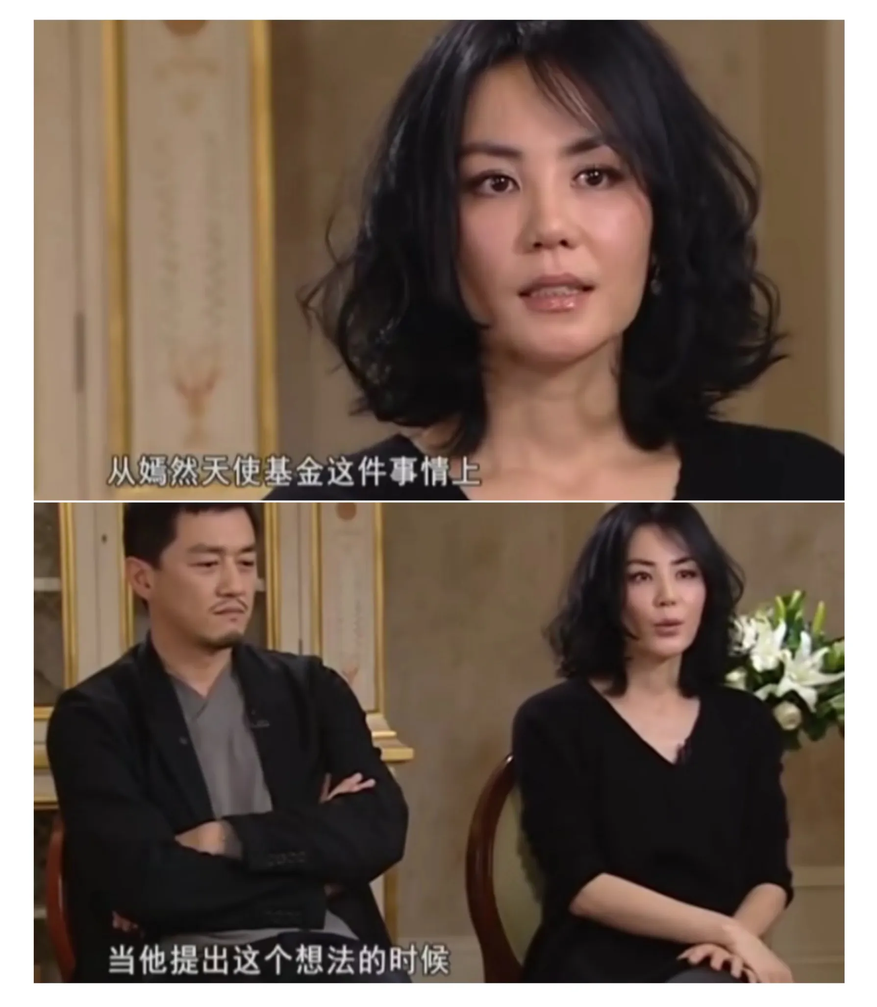 王菲说:我是一个独善其身的人，当时李亚鹏说要成立嫣然天然基金的时候。我是不同意