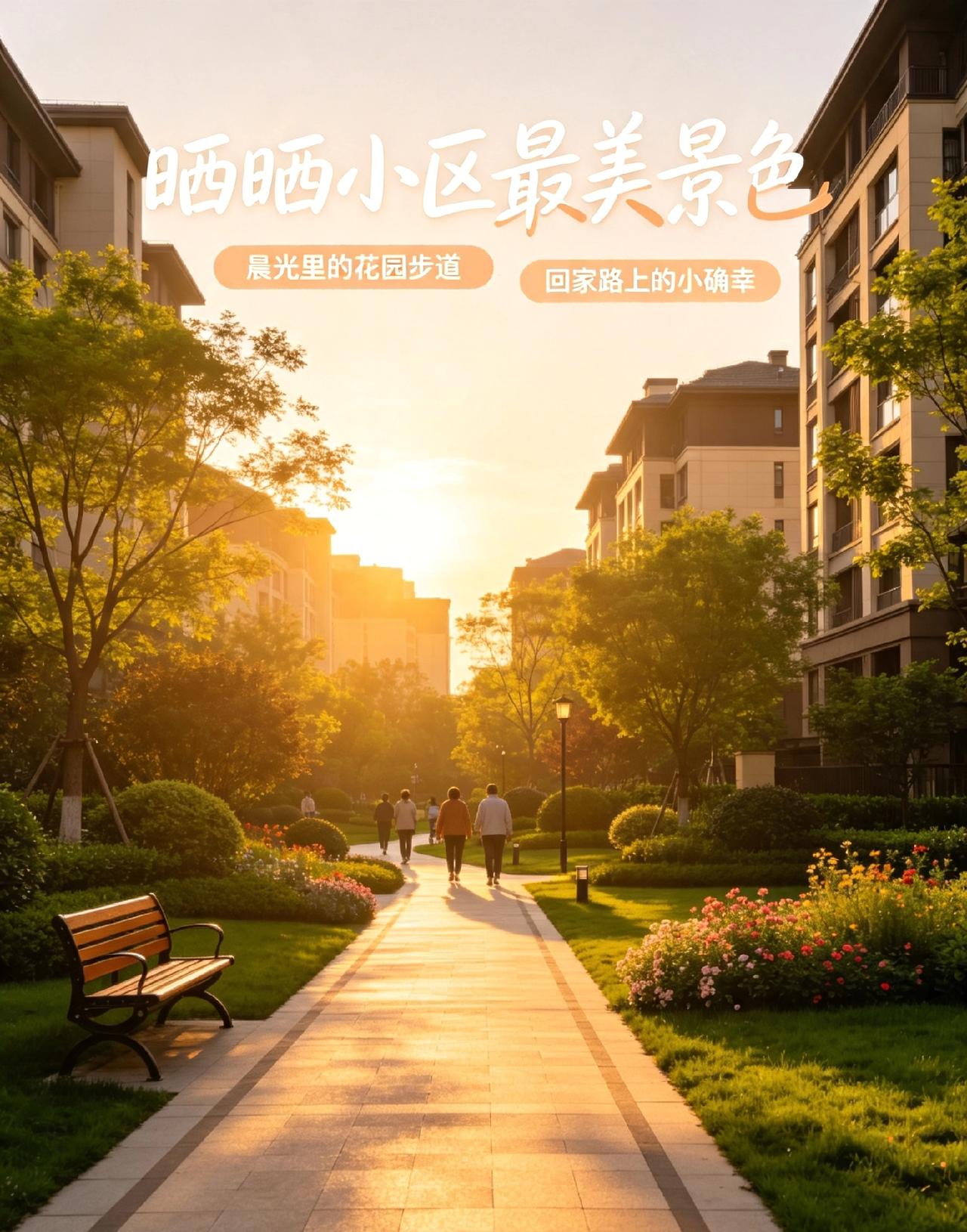 晒晒小区最美景色
