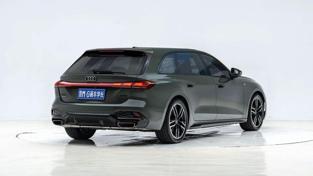 帅就完了：上汽奥迪A5LAVANT版。旅行车