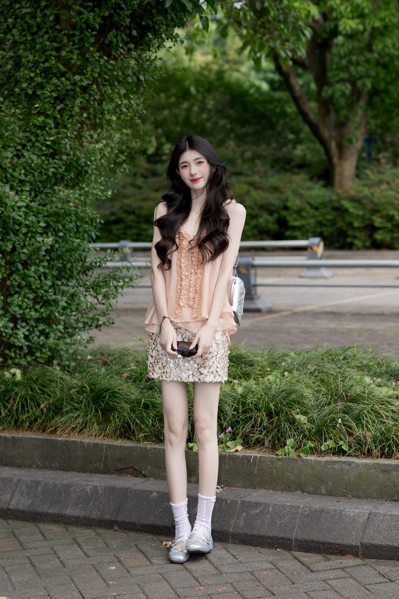 少女感夏日ootd夏日氛围感穿搭无法拒绝的夏日穿搭夏日慵懒氛围感穿搭温柔