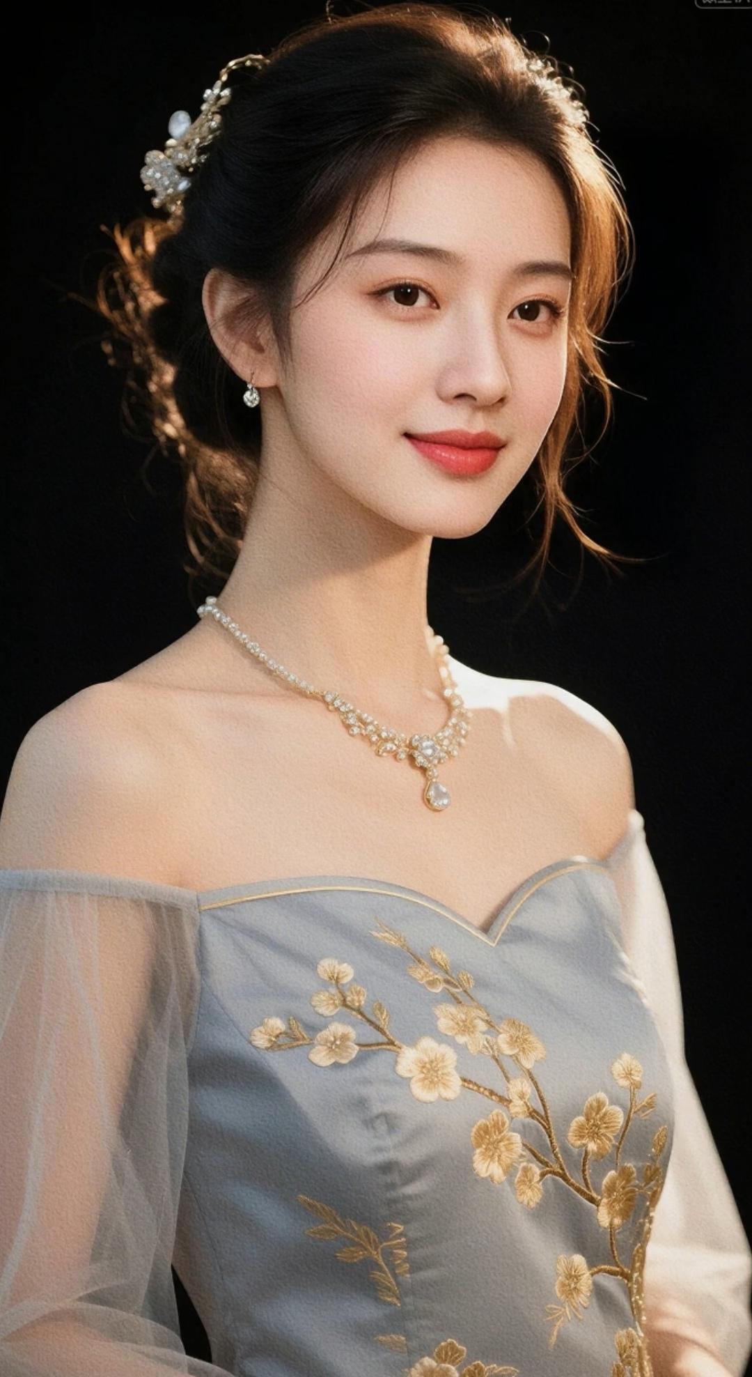 温柔优雅，如梦似幻的古典美人。高雅气质美女美女人像群